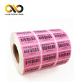 Custom waterproof vinyl label stickersr decorative logo sticker